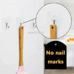 1-100 Pcs Transparent Self adhesive Wall Hooks - Image 3