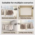 New 5.1 Meters Retractable Clothe Drying Line - Image 5