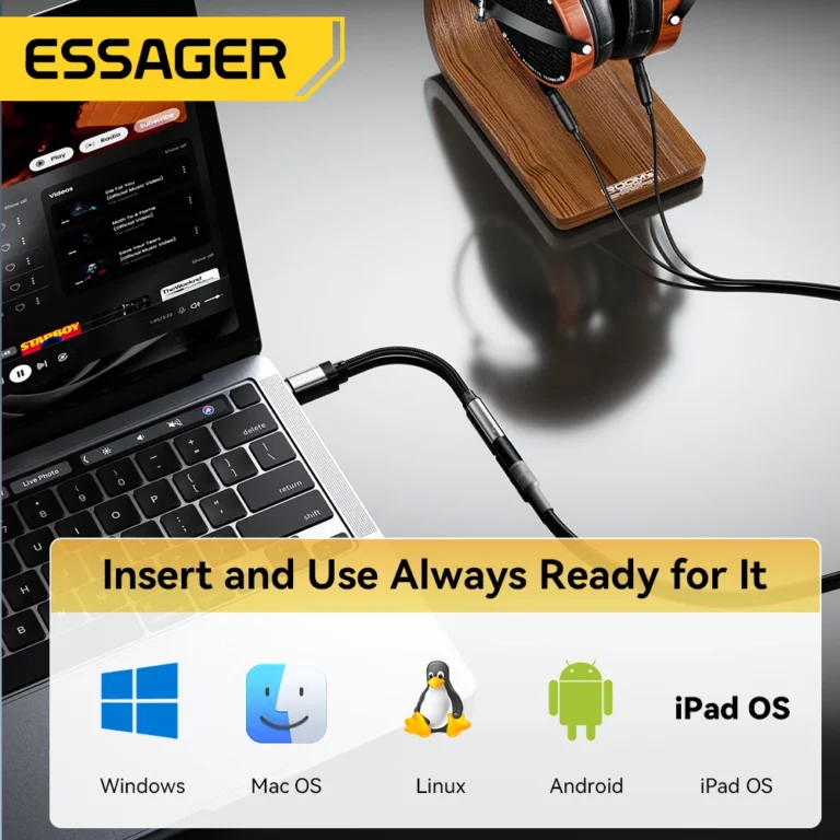 Essager Lightning to 3.5mm Audio Jack Adapter For iPhone photo review