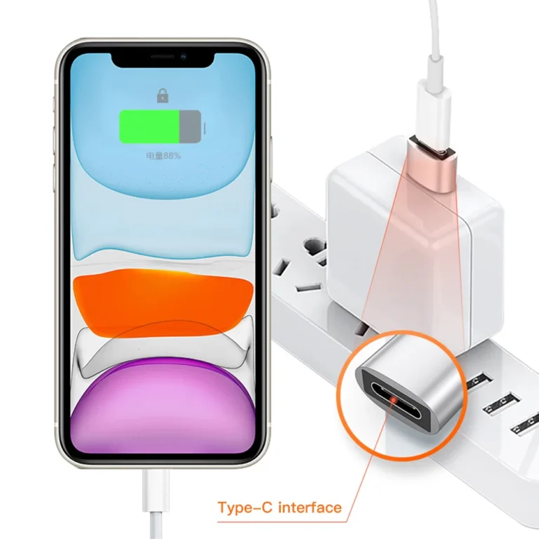 2Pcs USB To Type C OTG Adapter photo review