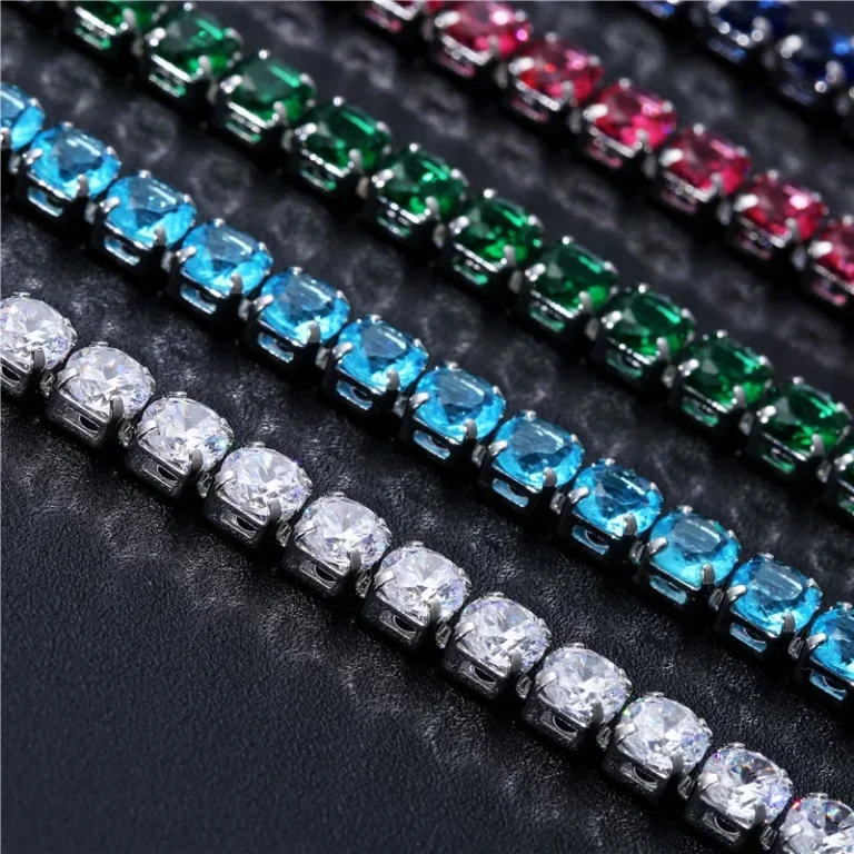 17/19CM Tennis Bracelet Cubic Zirconia Iced Out Crystal Chain Bracelet for Women Luxury Men Bracelet Chain Homme Jewelry Gifts photo review