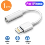 IOS Adapter to 3.5mm Jack AUX Cable For iPhone - Image 2
