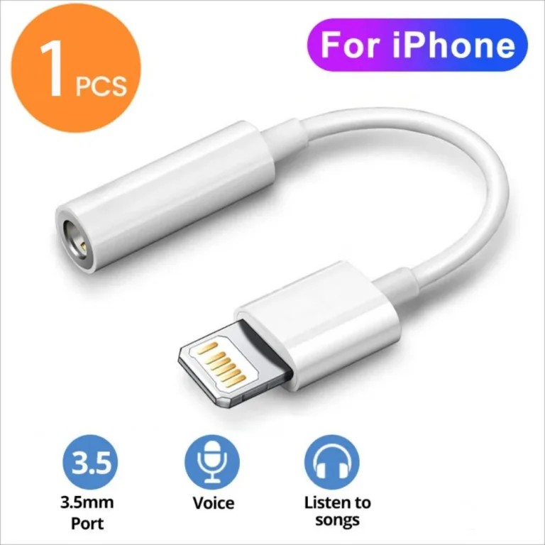 IOS Adapter to 3.5mm Jack AUX Cable For iPhone photo review