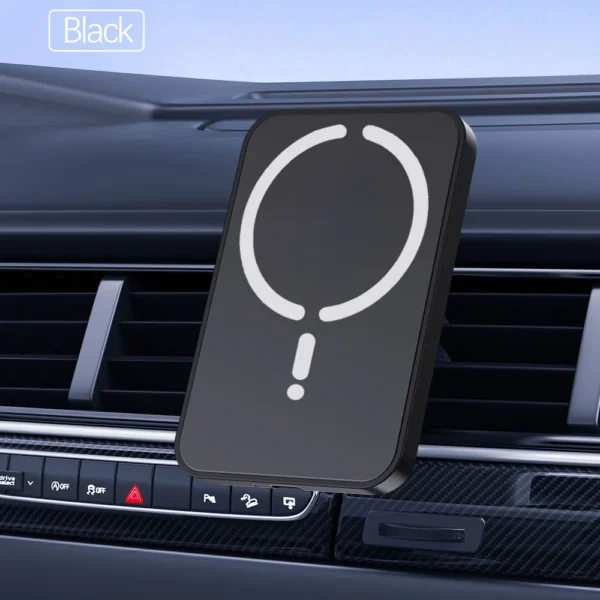 15W Magnetic Car Wireless Charger For Mag-safe iPhone