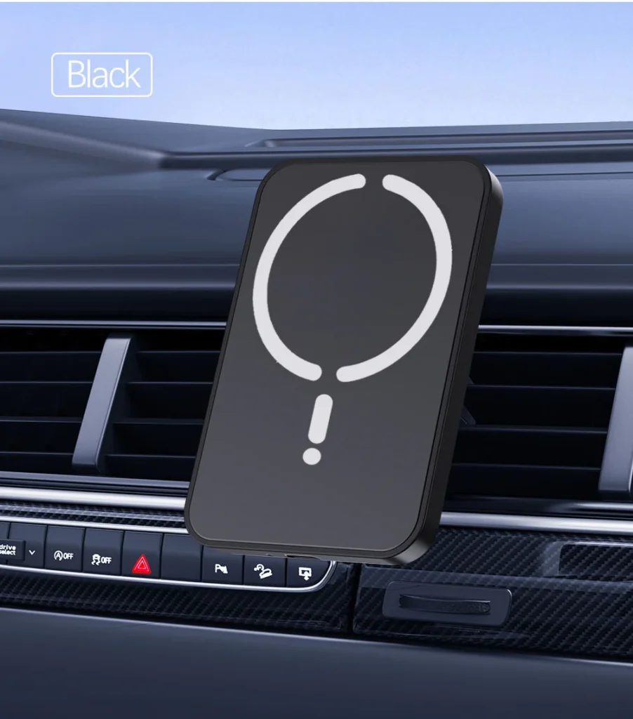 15W Magnetic Car Wireless Charger For Mag-safe iPhone