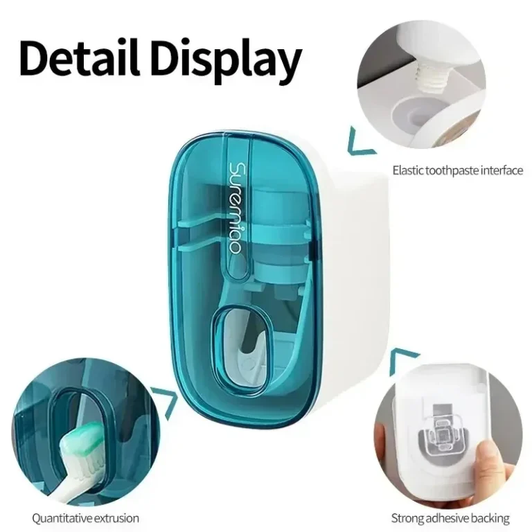 1 PCS Wall Mounted Toothpaste Dispenser photo review