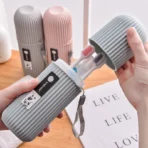 Portable Toothpaste Toothbrush Holder Case