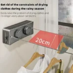 New 5.1 Meters Retractable Clothe Drying Line - Image 6