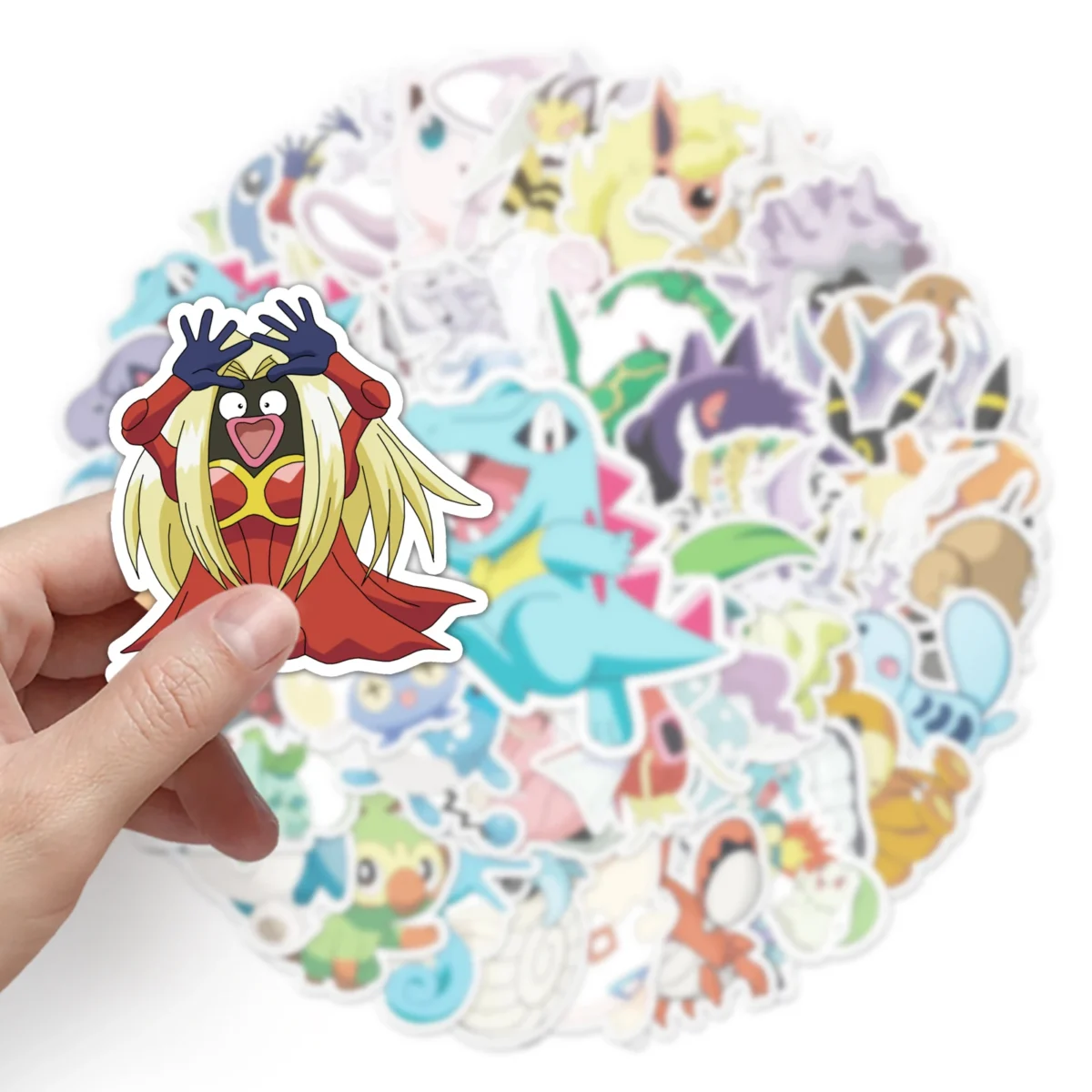 50 Piece MINISO Pokemon Waterproof Stickers DIY For Phones Laptop Car Sticker - Image 6