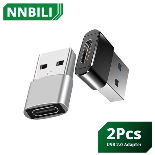 2Pcs USB To Type C OTG Adapter photo review
