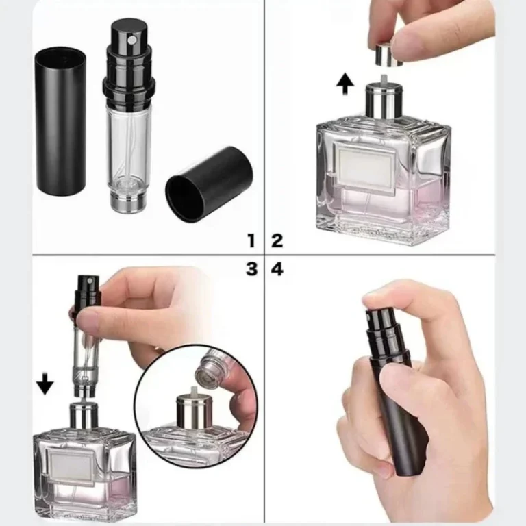 10ml 5ml Mini Perfume Spray Dispenser Bottom Filling photo review