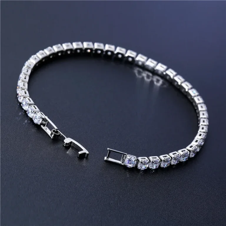 17/19CM Tennis Bracelet Cubic Zirconia Iced Out Crystal Chain Bracelet for Women Luxury Men Bracelet Chain Homme Jewelry Gifts photo review