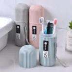 Portable Toothpaste Toothbrush Holder Case - Image 3