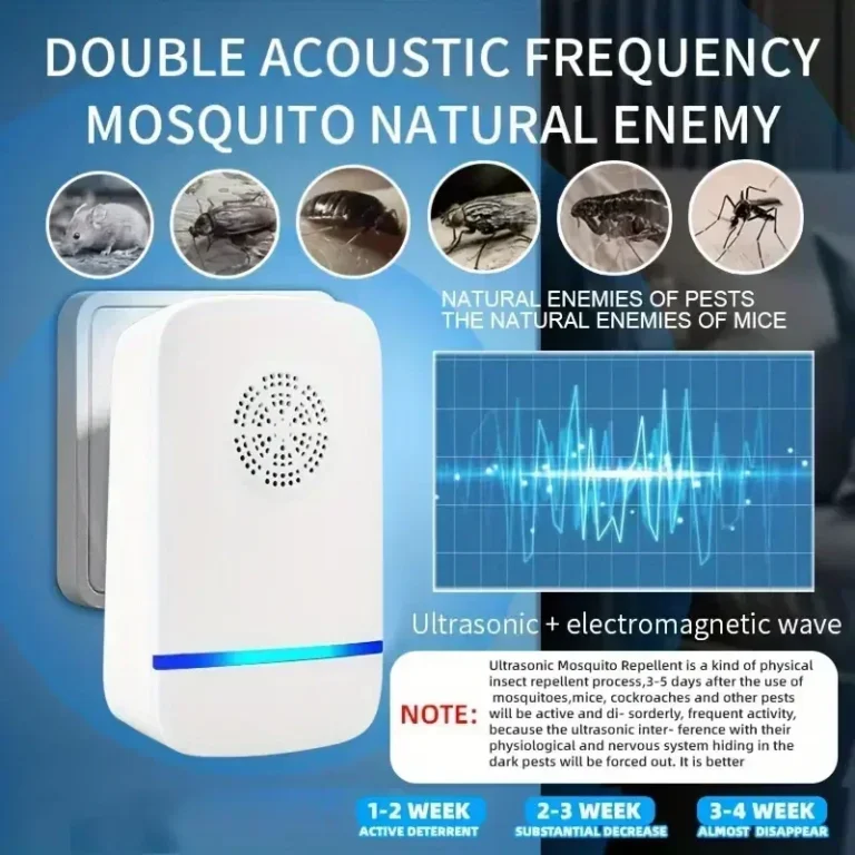Ultrasonic Pest/ Indoor Insect Repellent Plug-In photo review
