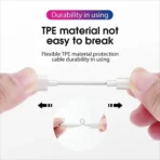 IOS Adapter to 3.5mm Jack AUX Cable For iPhone - Image 3