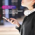 Headphone AUX Audio Jack Cable Adapter for iPhone - Image 4
