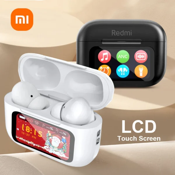 Xiaomi Tws Wireless Bluetooth Earphones with LCD Touch Display