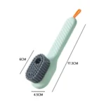 1/2Pcs Multifunction Shoe Cleaning Brush with Liquid Shoe Dispenser - Image 7