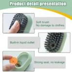 1/2Pcs Multifunction Shoe Cleaning Brush with Liquid Shoe Dispenser - Image 5