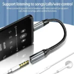 USB C To 3.5mm Female Headphone Jack Adapter - Image 6