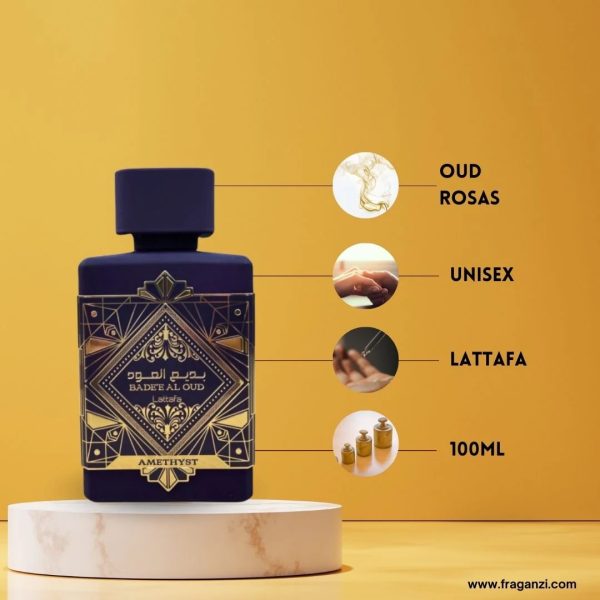 Lattafa Bade'e Al Oud Amethyst
Perfume - 100 ml