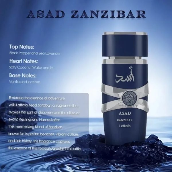Asad Blue by  Lattafa 100Ml EDP .