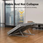 Portable Laptop Aluminium Stand  for Lap Top - Image 4