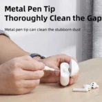 Airpods, IPhones And Bluetooth Earphone Cleaning Pen – 3-in-1 Multifunctional Kit - Image 4