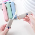1pc Portable Eco Friendly Travel Camping Toothbrush Tube Box