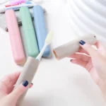 1pc Portable Eco Friendly Travel Camping Toothbrush Tube Box