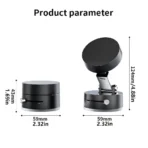 Suction Cup Magnetic Phone Holder - Image 3