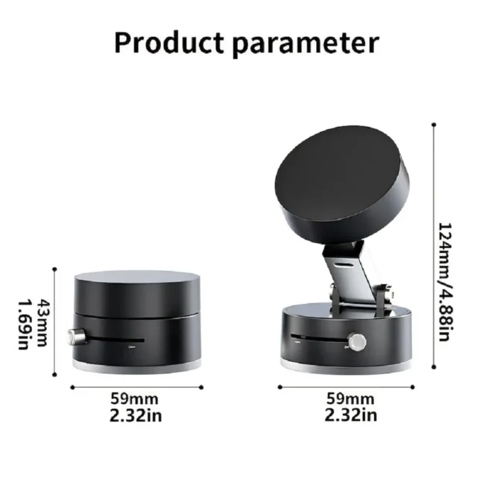 Suction Cup Magnetic Phone Holder - Image 3