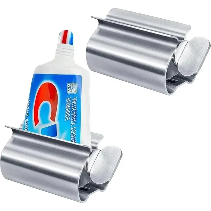 Stainless Steel Wringer Roller Toothpaste Squeezer Dispenser - Image 2