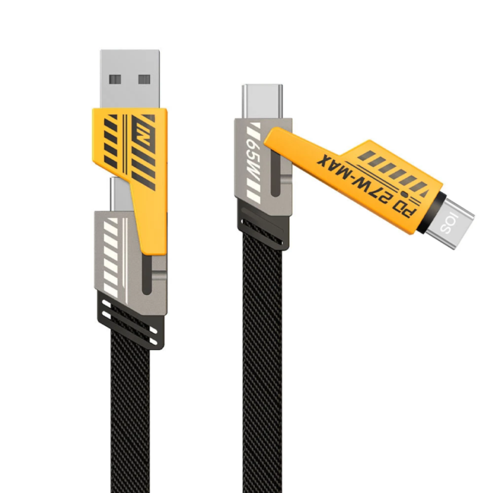 4-in-1 Fast Charging Data Cord Cable USB Type C - Image 4