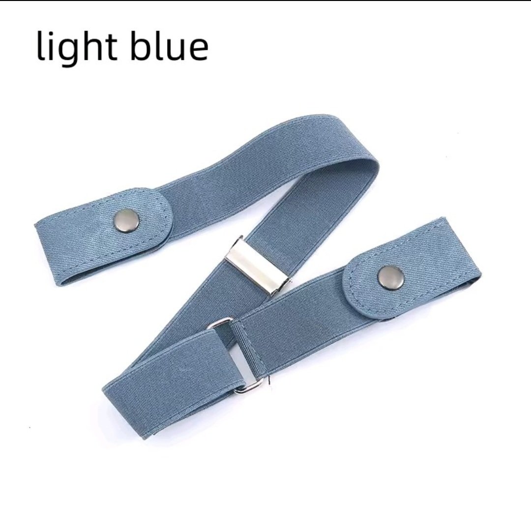 2026/03/241895.jpg Traceless Invisible Elastic Belt Women's Belt Jeans Pants Men's Elastic Belt - Image 1