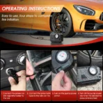 CARSUN Mini Air Pump Tire Inflator - Image 4
