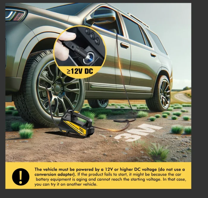 Portable Car Electric Air Pump - Image 2