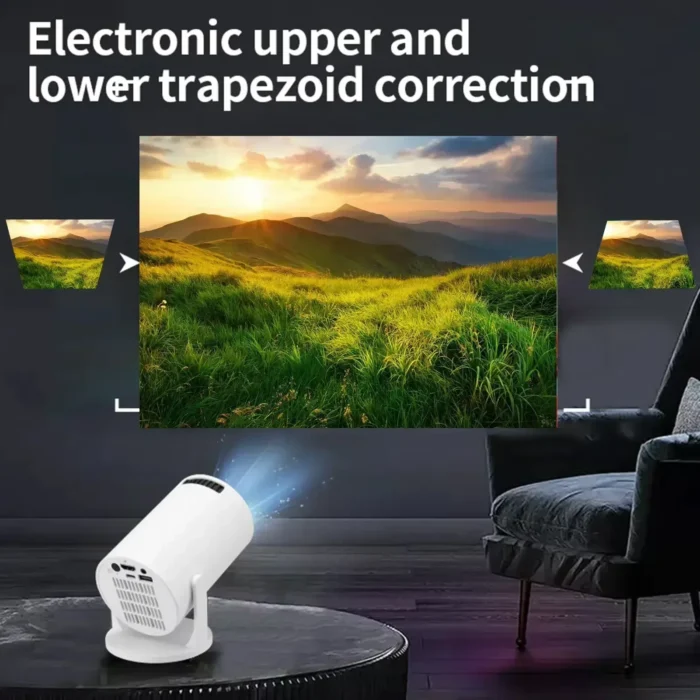 HY200 1080P Portable Projector New 270 Adjustable Angle Movie Projector for Phone Laptop TV Box Speaker HDMI USB Input ﻿ - Image 2