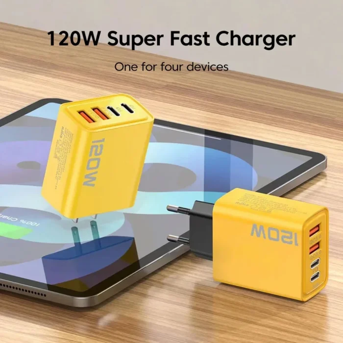 4 Ports USB C PD Charger Quick Charge 3.0 Type C USB - Image 2