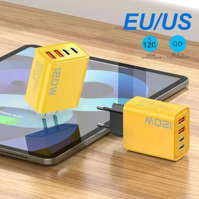 4 Ports USB C PD Charger Quick Charge 3.0 Type C USB - Image 4