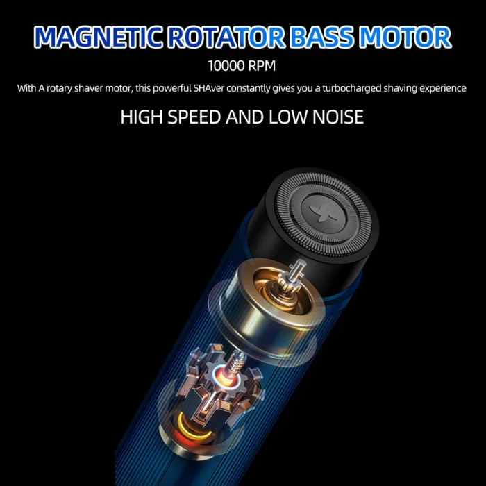 Men's Mini Electric Shaver Rechargeable Razor Epilator - Image 4