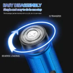 Men's Mini Electric Shaver Rechargeable Razor Epilator - Image 3