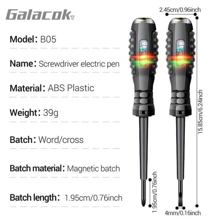Multifunctional Electrician Test Screwdriver - Image 6