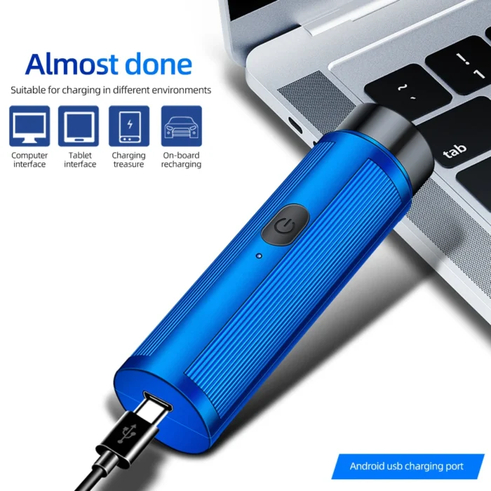 Men's Mini Electric Shaver Rechargeable Razor Epilator - Image 6