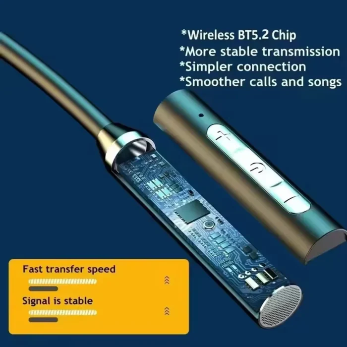 Neckband Wireless Bluetooth Earphones - Image 4