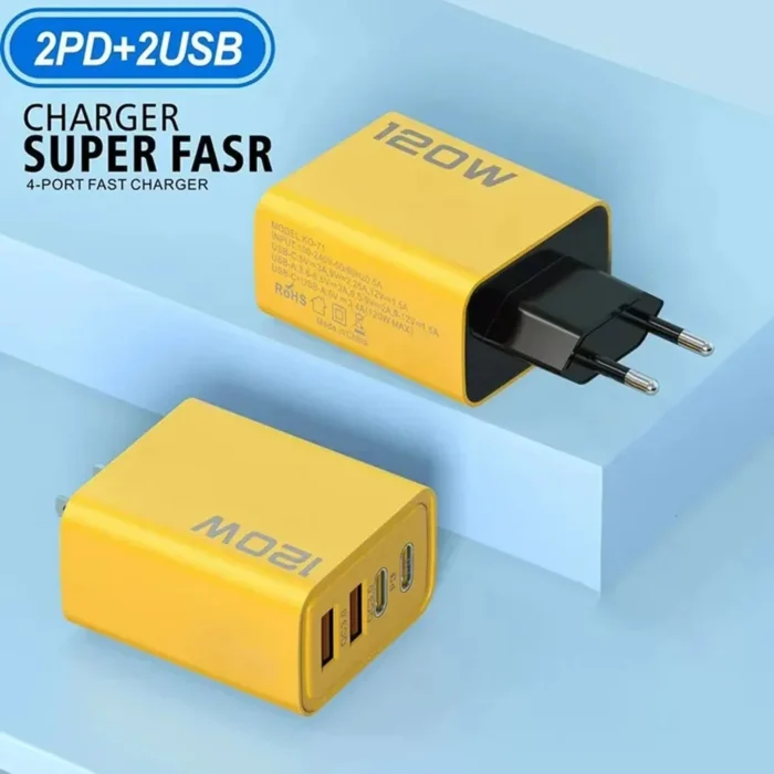 4 Ports USB C PD Charger Quick Charge 3.0 Type C USB - Image 5