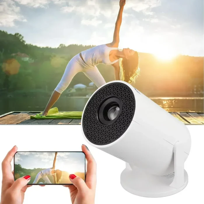 HY200 1080P Portable Projector New 270 Adjustable Angle Movie Projector for Phone Laptop TV Box Speaker HDMI USB Input ﻿ - Image 5